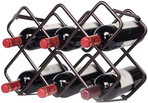 Soporte para vino para 8 botellas diseño elegante miniatura 1
