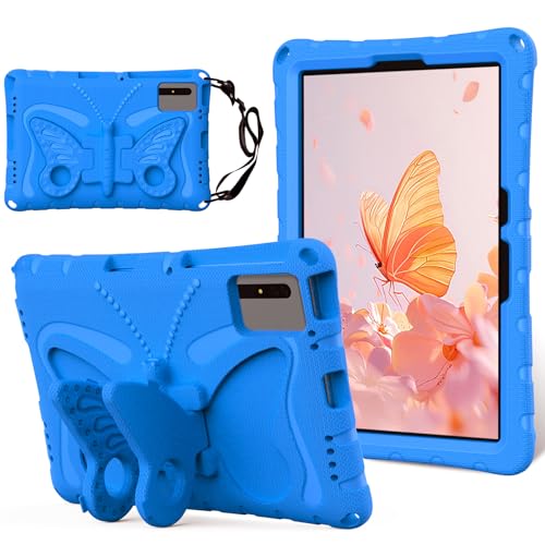 Housse antichoc Lenovo TB-335 avec support rotatif et sangle de transport pour enfant