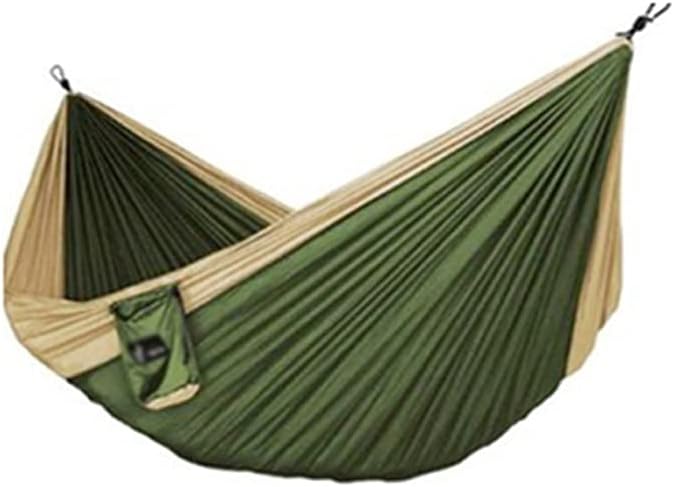 Portable Hammock, Double Camping Hammock, Nylon Hammock, Outdoor Leisure Hammock, Extra Wide Hammock (B)