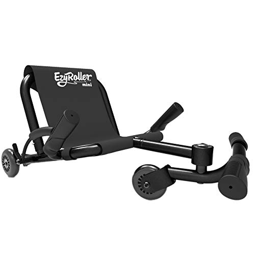 EzyRoller Mini Ride On Toy for Kids Age 2-4 Years, Up to 100 Lbs. - Black