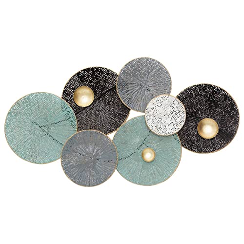 ATMOSPHERA CREATEUR D'INTERIEUR Decoración de pared nenúfar metal