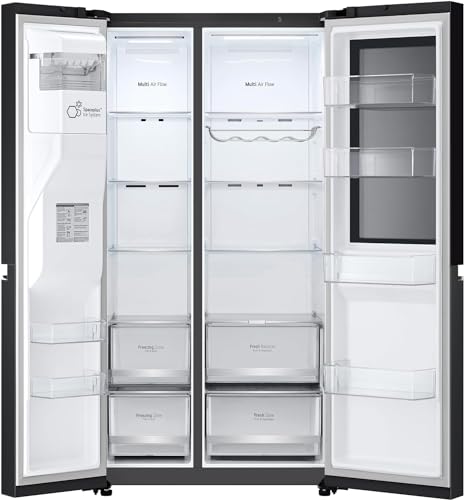 LG InstaView GSGV80EPLL frigorifero side-by-side Libera installazione 635 L E Nero - 9