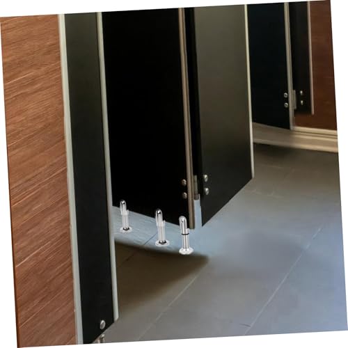 Soportes de mampara anticorrosión para reparar particiones inestables de baño 4