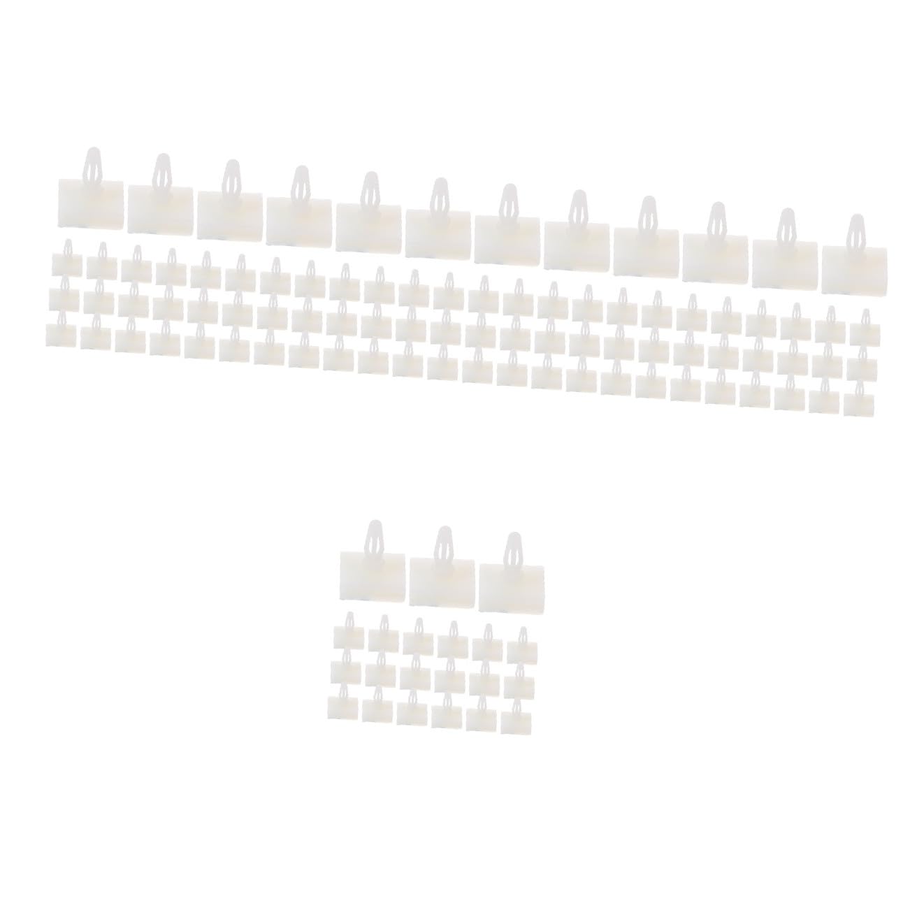 Mobestech 500pcs Sticky PCB Spacer Adhesive Base Insulated Support for Circuit Board Height Easy Installation PCB Locking Posts