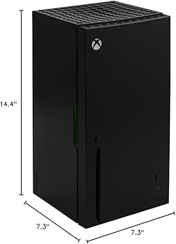 Amazon.com: Ukonic Xbox Series X Replica Mini Fridge, 8-Can Cooler