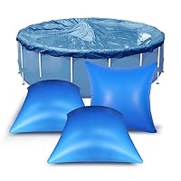 Coussin Gonflable D'Hivernage Pour Piscine Hors Sol - 110x110 Cm, PVC Résistant, Protection Contre Le Gel