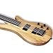 TARIO Fretless 5 String Electric Bass Bolt_On Maple Neck,basswood Body