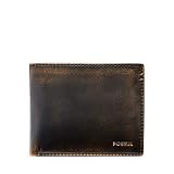 Fossil Wade Flip ID Bifold ML3882 Black