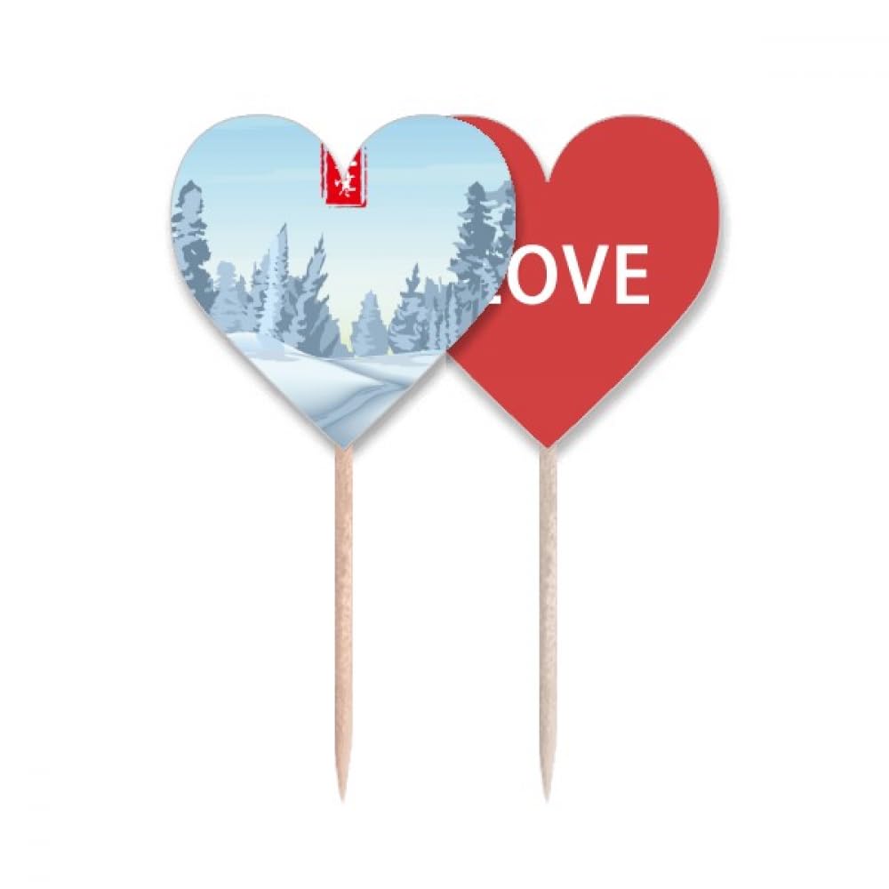 Cupcake Pick Love Heart pour sublimer vos buffets de fête et anniversaires créatifs