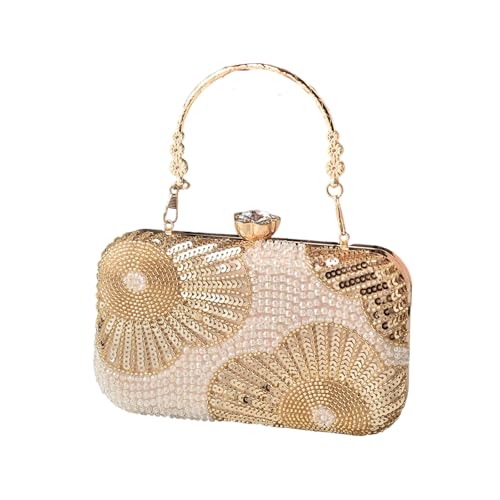 Sac de soirée convertible MURYE grand espace de rangement avec broderie