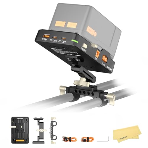 ZGCINE VM-VP1 Kit V-Mount Battery Plate with Outputs