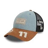 New Era Czech Perez F1 Red Bull GP Austin 9Forty Adjustable Unisex Cap, Navy blue, Talla Única