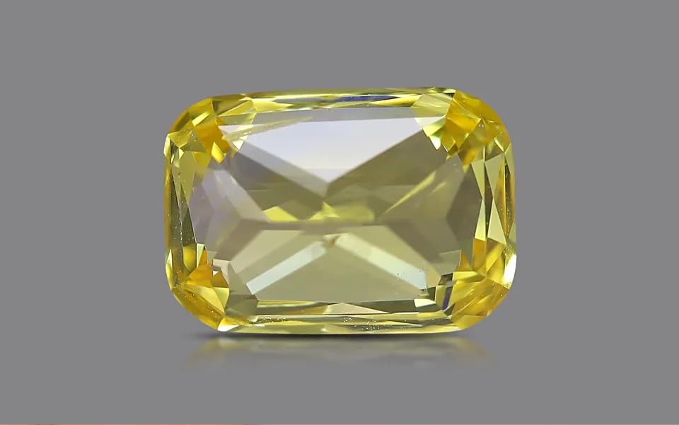 Saphir jaune pour astrologie védique pierre Pukhraj naturelle