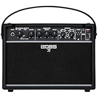 Inspiring Katana tone in a 10-watt mini amp. Multi-stage analog gain circuit developed with the acclaimed BOSS Tube Logic approach. Rich, full sound with a robust wood cabinet and a custom 5-inch speaker. Three versatile amp types: Brown, Crunch, and...