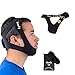 Sisufy Snoring Solution Chin Strap - Snoring Aids or Anti Snoring Devices for CPAP Machine - Snore Stopper Kit with Nasal Dilator Vents, Sleep Mask and More - Stop Snoring Device and Sleep Apnea Set