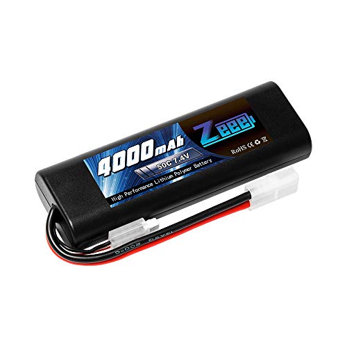 Amazon.co.jp: ゼエエ Zeee 2S 7.4V 4000mAh 50C TAMIYAプラグ付