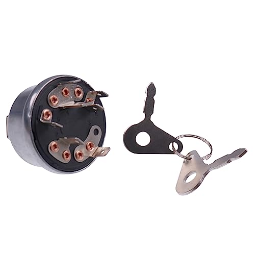 Ieqfue Ignition Key Switch E7Nn11N501Ab Compatible With Ford 2000 3000 4000 5000 2600 3600 4600 6600 6700 7600 Tractor #TOP7