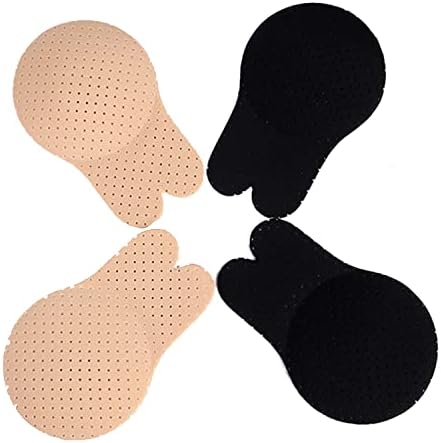 2 Pairs Women's Adhesive Bra,Strapless Backless Sticky Bra Lift Up Nipple Cover (as1, Cup_Band, c, d)