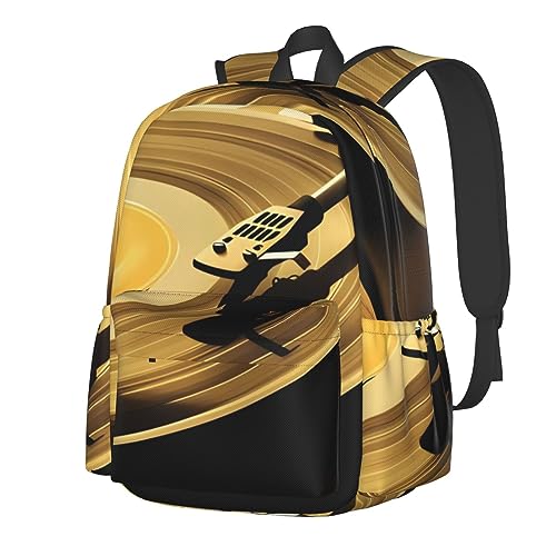 Sac à dos imperméable léger et noir avec grand compartiment pour ados