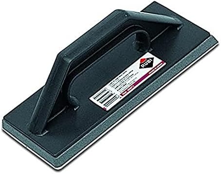 RUBI | SUPERPRO Rubber Grout Trowel for Grouting Ceramic Tiles | Ergonomic Plastic Handle | Ideal for Fitting joints up to 3 mm wide | Hard Rubber Abrasion Resistant