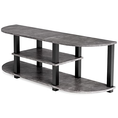 Signature Design By Ashley Jastyne Modern Compact Tv Stand For Tvs Up To 55 Inches, Gray #TOP4