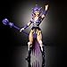 Masters of The Universe Origins Action Figure 200X Cartoon Collection Evil-Lyn, 5.5 Inch 1980s Motu TV Villainess, Detailed Design & Wand Accessory​