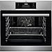 AEG BEB331010M Einbaubackofen / Grillfunktion / Display mit Uhr / A / Edelstahl mit Antifingerprint