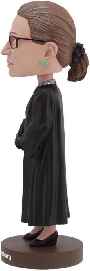 Royal Bobbles Ruth Bader Ginsburg Bobblehead, Premium Polyresin Lifelike Figure, Unique Serial Number, Exquisite Detail - Image 2