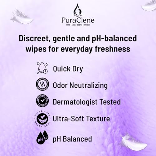 Image of Personal Hygiene Care Wipe, Organics Femina Intimate Wipes, Personal care for female