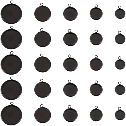 Cabochons vierges en acier inoxydable durable pour des finitions de bijoux impeccables - 7