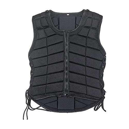 Fancyes Colete para hipismo, colete de treinamento de equitação e proteção corporal para adultos uni