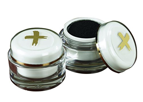 Acrylic Palm Ash Holder/Pyx for Ash Wednesday Services - ASHES INCLUDED