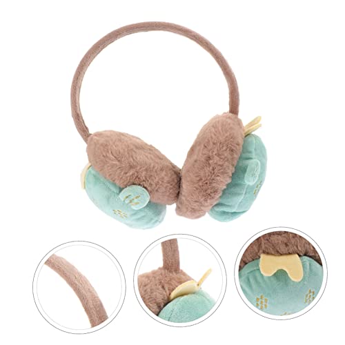 Homoyoyo 1pc Stretchable Plush Ear Cover Adorable Accessory for Boys and Girls Soft and Comfortable Ear Muffs for Cold Weather for Fashionable Portable and Easy to Carry3