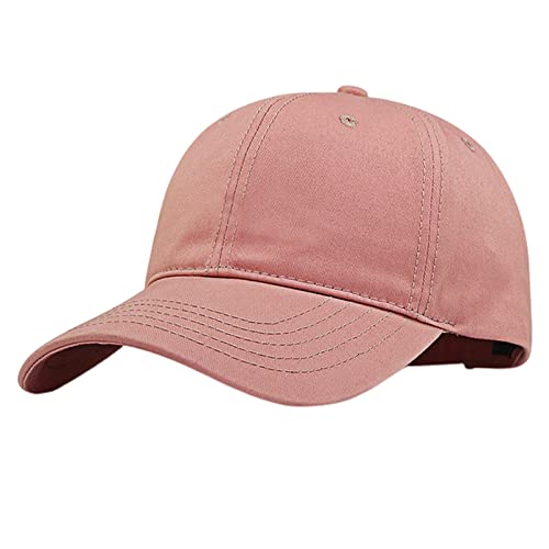 Casquette de baseball en coton réglable pour homme et femme