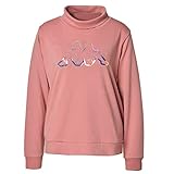Kappa Damen IRGIL Sweatshirt, Rosa, XL