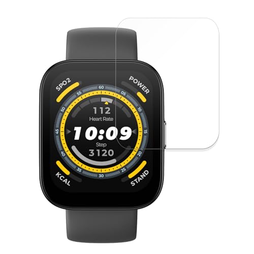 MotoMoto �t�B���� Amazfit Bip 5 �p �ی�t�B���� �ȖʑΉ� ���ȏC���ޗ� �������Ŕ����� ���{��