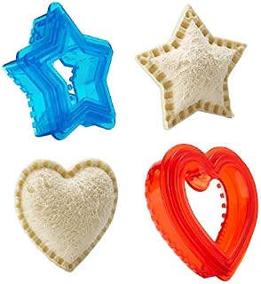 Sandwich Cutter and Sealer for Kids - Heart & Star Shape Decruster Sandwich