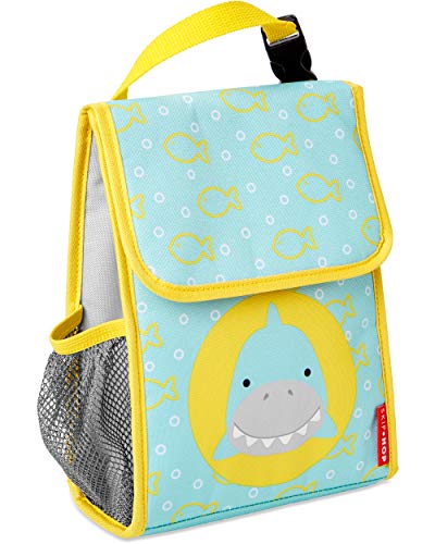Lancheira Térmica Infantil Zoo Tubarão, Skip Hop, Azul