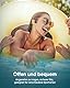 Guudsoud Kopfhörer Schwimmen,IP68 wasserdichte Knochenschall Kopfhörer mit MP3 Player 32GB Speicher, Bluetooth 5.4, Open-Ear Sport-kopfhörer für Laufen,Radfahren,Surfen,Fitness
