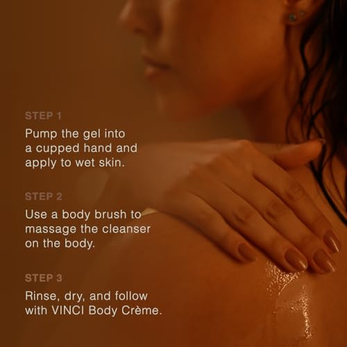 Image of Vinci Botanicals Ginger Lime Body Cleanser | Aromatic Body Wash to Hydrate & Balance Skin | Alternative to Regular Soap | Fresh & Citrus Aroma | Vegan, Cruelty & Paraben-Free | 500 ml