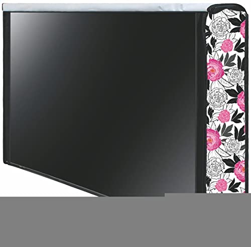 Image of WACKY 43 Inch Smart LED TV Cover PVC Waterproof Printed With Transparent Polythene Layer Compatible for Sony, Mi, Kodak Smart LED TV