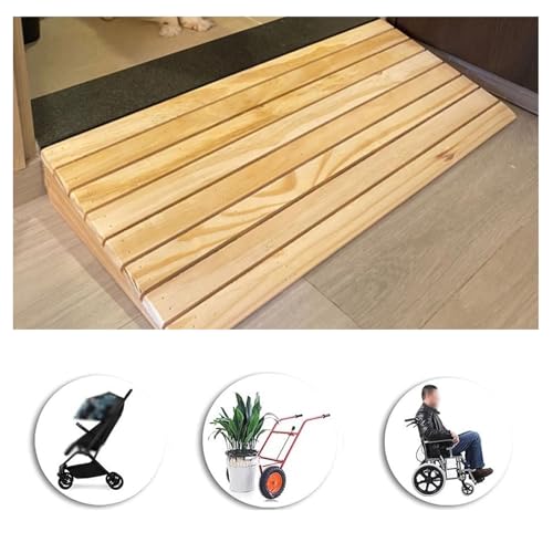 Rampa de umbral de madera para sillas de ruedas 2200 lbs miniatura 6