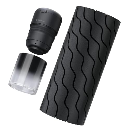 TheraGun Therabody Wave Series Waver Roller - High Density Foam Roller for Body and Large Muscles + TheraCup Single - Portable Cupping Therapy Bundle
