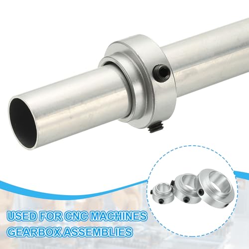 Collares de bloqueo de eje de aluminio 1 3/16 pulgadas para guiado mecanico y poleas 4