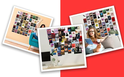 Image of VEENSHI Set of 54 Music Album Cover Posters Bundle - Minimalist Album Art Prints, Music Poster Collection, Album Cover Wall Kit | 300 GSM Thick Posters