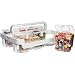 Deflecto Caddy Organizer, Three Compartments, White (29003CR)