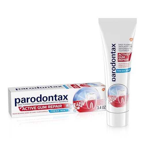Parodontax Active Gum Repair Toothpaste, Gum Toothpaste, Fresh Mint - 3.4 Ounces