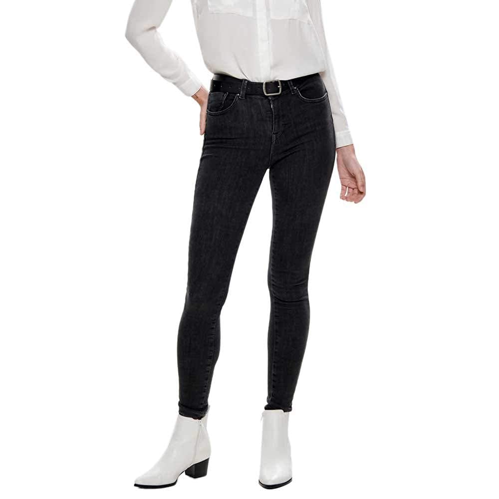 Jeans Femme Only Power Life - Coupe Push-up - Taille Moyenne - Stretch Et Confortable