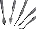 Megacast Premium Wax Carving Tools Set – 12 Pcs Stainless Steel Wax & Clay Sculpting Tools – Double Ended Dental and Wax Carvers Tools for Carving Modeling Sculpting and Shaping