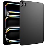 WOGROO for New iPad Pro 11 Inch Case M4 (2024, 5th Gen), Slim Design Soft TPU Protective Cover for iPad Pro 11 Inch M4(2024, 5th Generation) Tablet, Black
